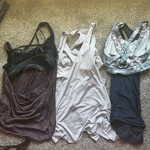 LULULEMON SIZE 10 bra-tank tops